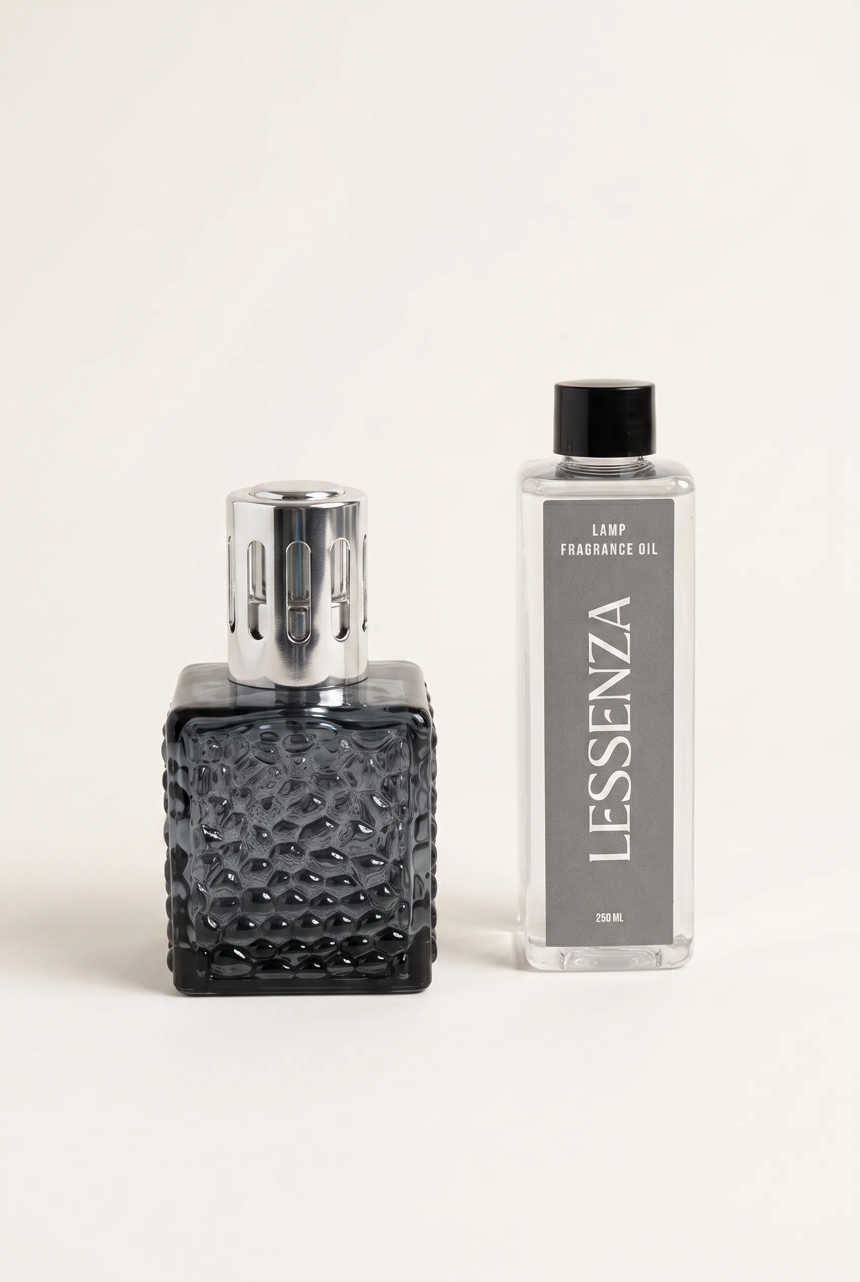 Droplet Noir Fragrance Lamp Gift Set with Midnight Opium